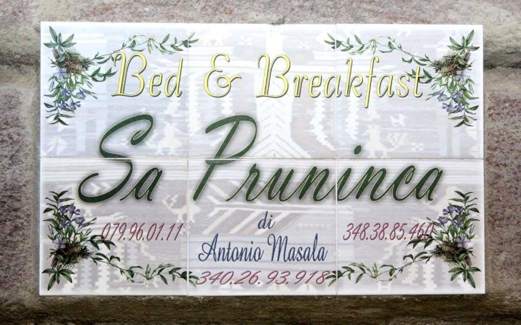 Bed and Breakfast Sa Pruninca Villanova Monteleone Exteriér fotografie